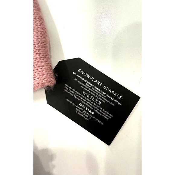 Victoria's Secret Winter Angel Collection Snowflake Sparkle Head Wrap + Gloves - Picture 6 of 7